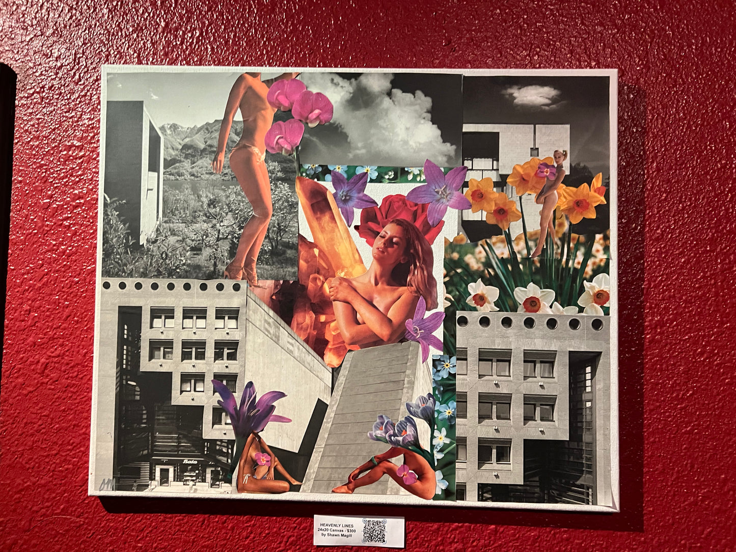 HEAVENLY LINES 20x24 Collage