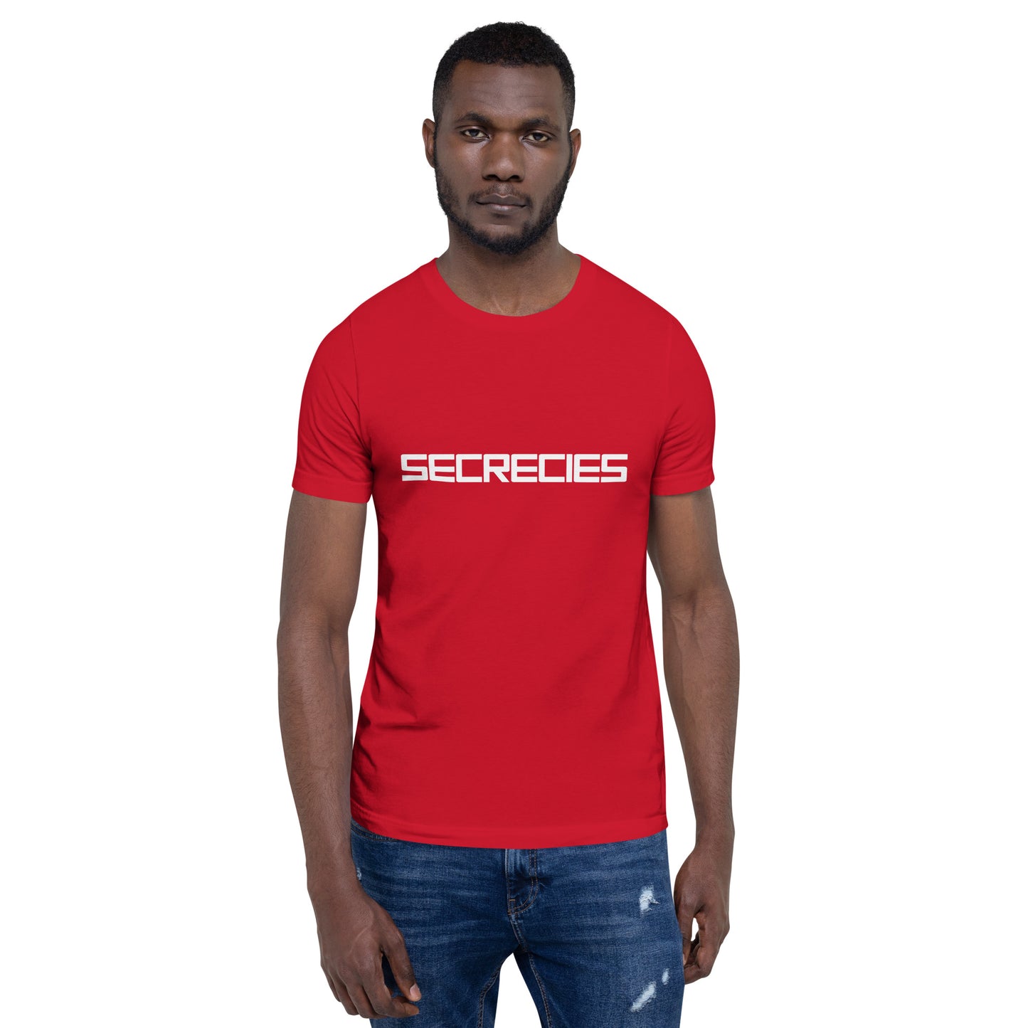Secrecies White Logo Unisex t-shirt