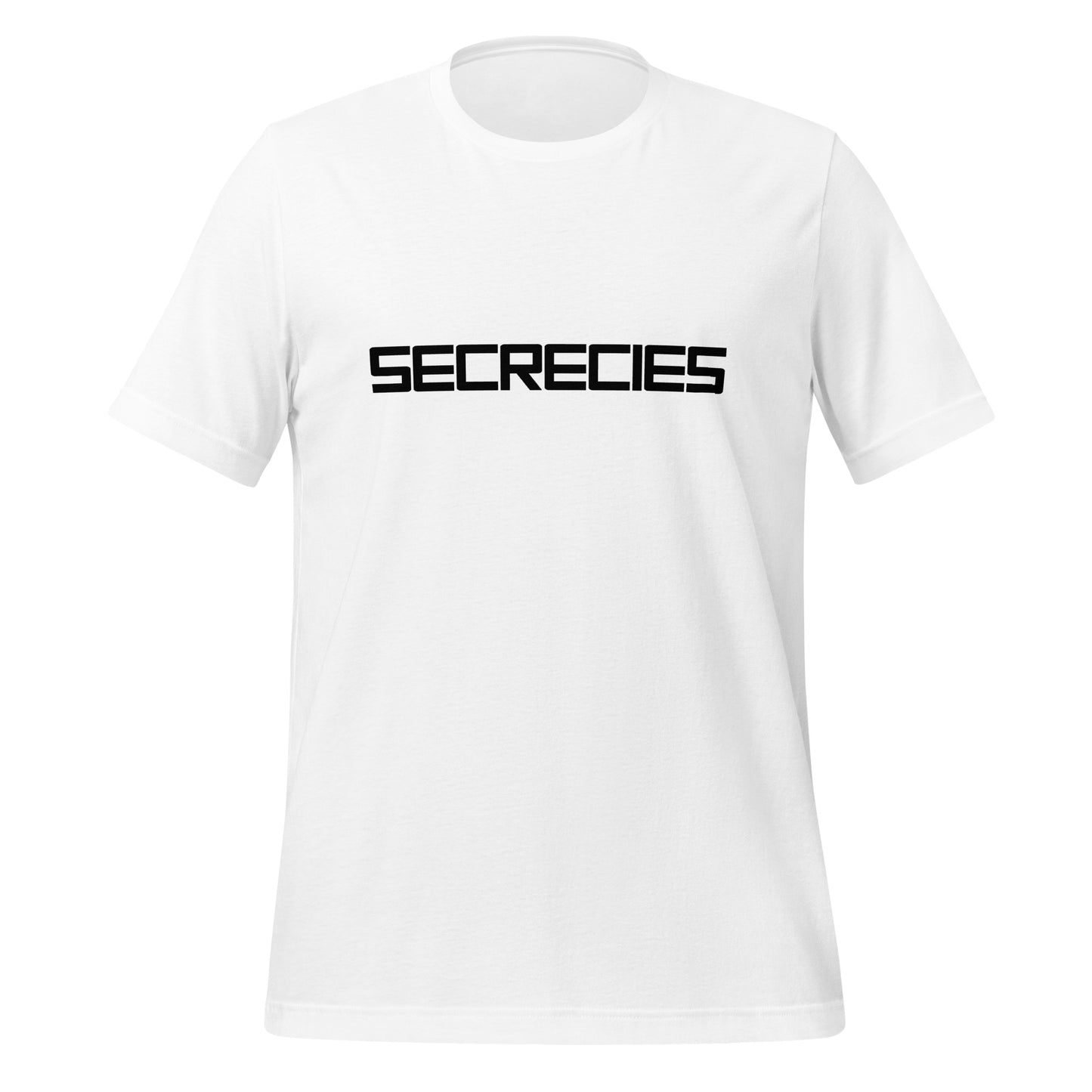 Secrecies Black Logo Unisex t-shirt